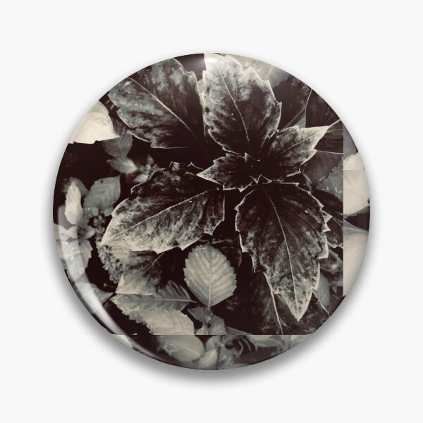 Item preview, Silvertone My Basil Leaves designed and sold by meganlaub1.