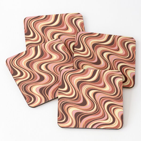 Item preview, Sunset Whirlpools in Terracotta designed and sold by JEMAR Designs.