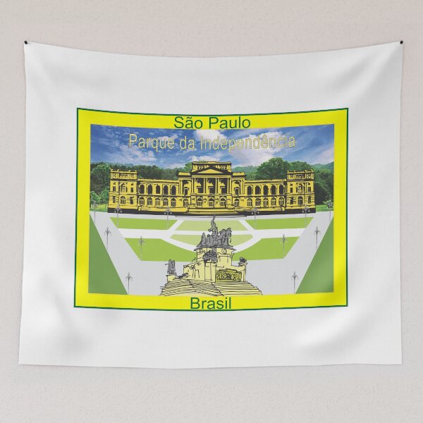 Item preview, Parque da Independencia Sao Paulo - Museu Paulista Ipiranga Monument Brazil Postcard designed and sold by Sampa In Focus.