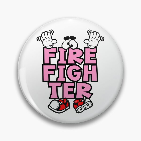 Item preview, Firefighter - WORK Cartoon Character Bold Retro designed and sold by NFTWords.