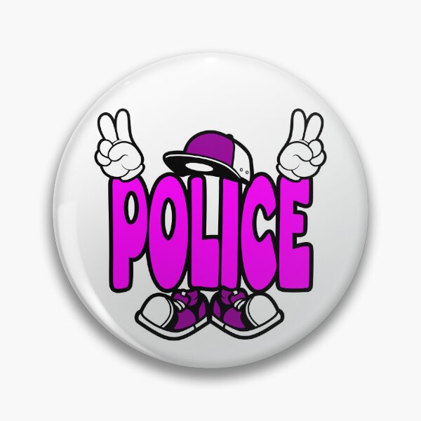 Item preview, Police - PROFESSIONS Design Character Bold Retro designed and sold by NFTWords.