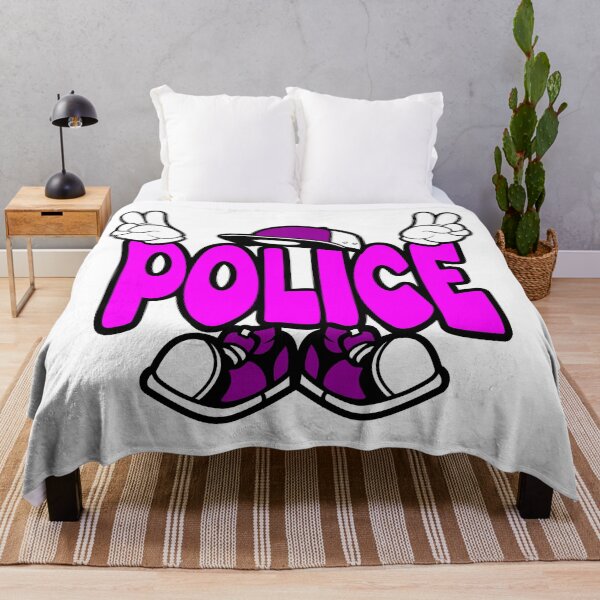Item preview, Police - PROFESSIONS Design Character Bold Retro designed and sold by NFTWords.