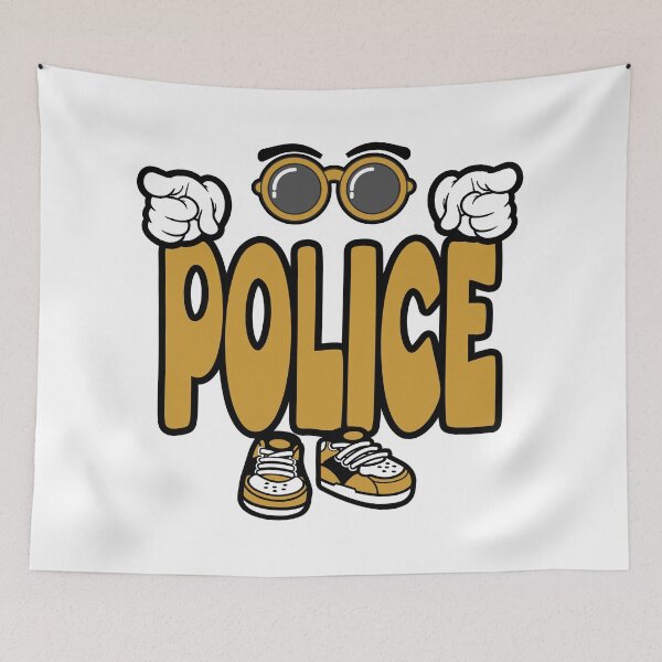 Item preview, Police - PROFESSIONS typography Character Bold Funny designed and sold by NFTWords.