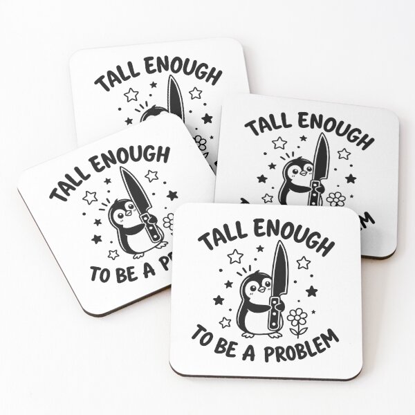 Item preview, Tall Enough to Be a Problem Funny Duck Humor designed and sold by Leenodz.
