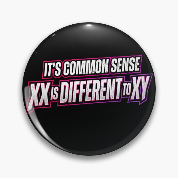 Item preview, It's Common Sense XX is Different to XY  designed and sold by Zbixu.