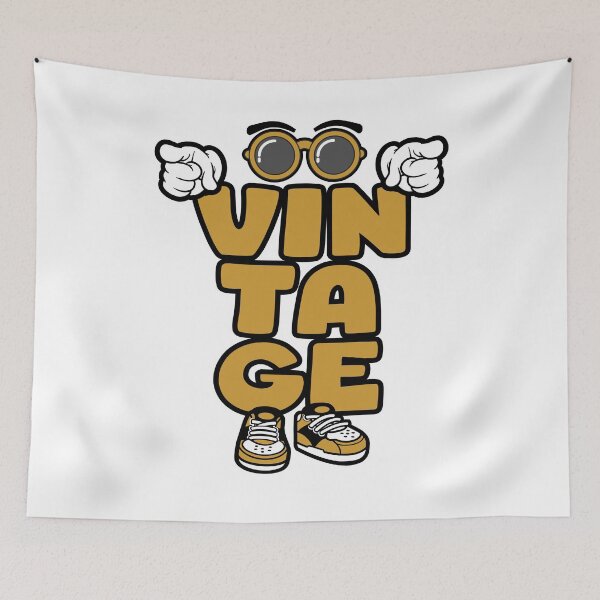 Item preview, Vintage - ICONIC Words Character Bold Retro designed and sold by NFTWords.