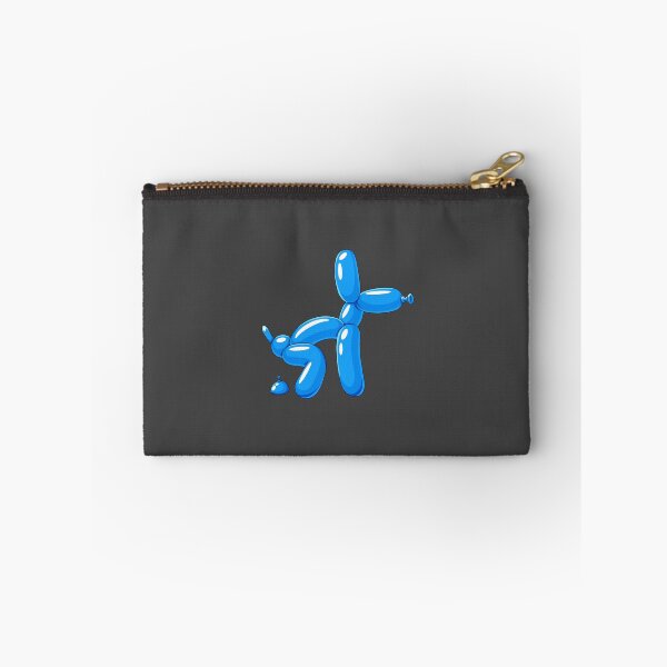 Item preview, Blue Balloon Dog Pooping – Funny Cartoon Balloon Animal designed and sold by DesgnsxGifts.