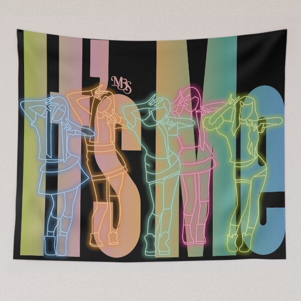 Item preview, LED design inspired by the band Illit in the It's Me era designed and sold by mbs-desing.