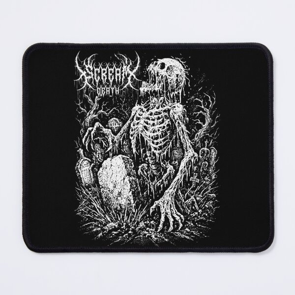 Item preview, Scream Death Zombie Skeleton Undead Horror Grave Goth designed and sold by Faissal Thomass.