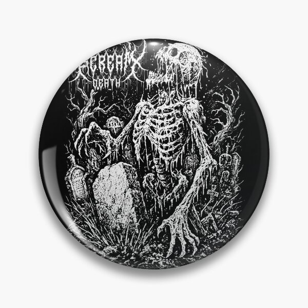 Item preview, Scream Death Zombie Skeleton Undead Horror Grave Goth designed and sold by Faissal Thomass.