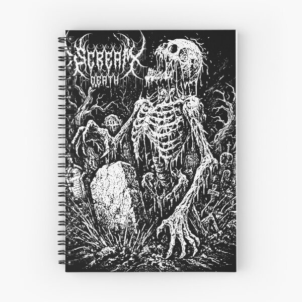 Item preview, Scream Death Zombie Skeleton Undead Horror Grave Goth designed and sold by Faissal Thomass.