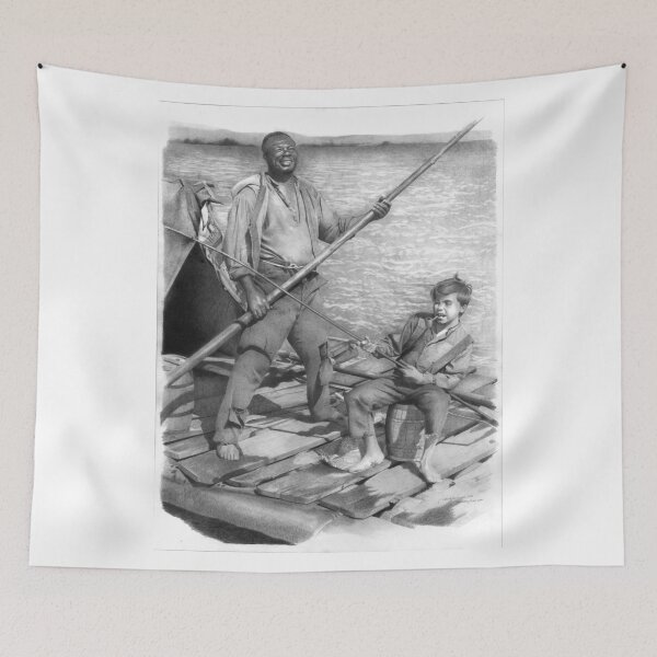 Item preview, Huckleberry Finn and Jim designed and sold by David J. Vanderpool.