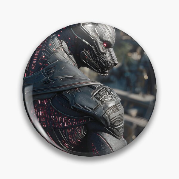 Item preview, Sci-Fi Egyptian Anubis Wall Art, Cyberpunk City Guardian Poster designed and sold by AetherianArchive.