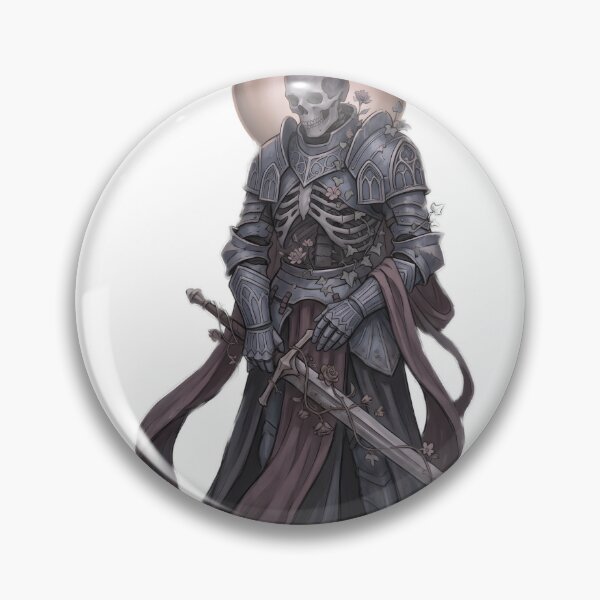Item preview, Skeleton Knight with Soft Glowing Halo Holding Vine Entwined Greatsword designed and sold by MisteryDesigner.