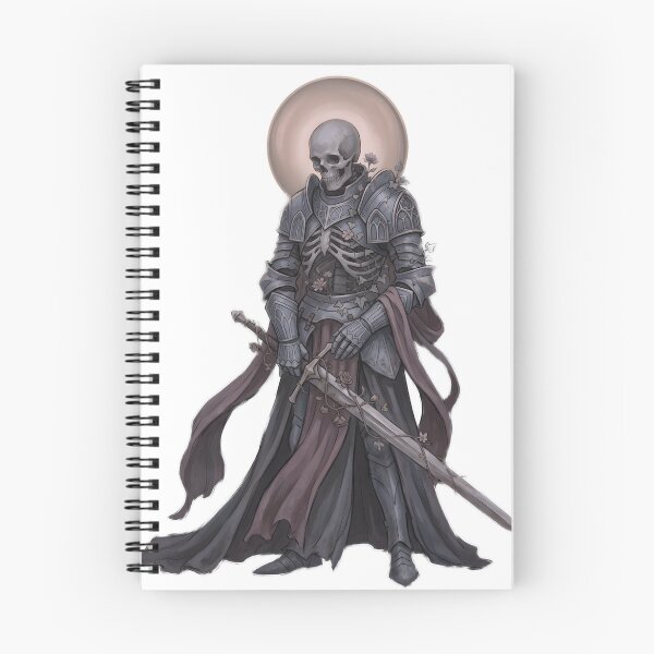 Item preview, Skeleton Knight with Soft Glowing Halo Holding Vine Entwined Greatsword designed and sold by MisteryDesigner.