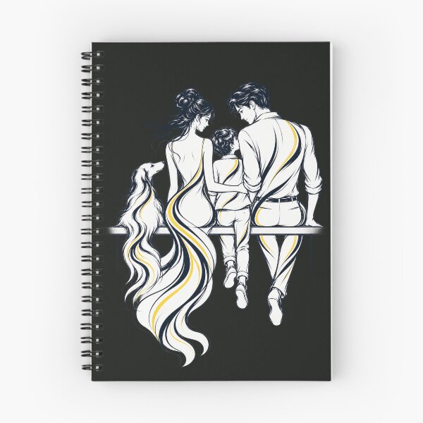 Item preview, Couple on a Bench Line Art with Gold Accent designed and sold by PrintGo26.