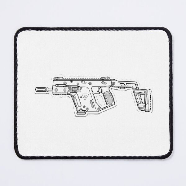 Item preview, KRISS Vector Silhouette designed and sold by GoldOrion.