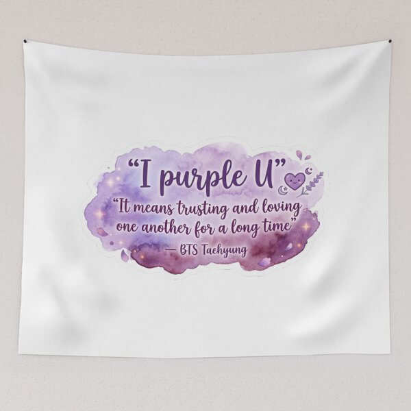 Item preview, bts i purple you designed and sold by sanawnaw154.
