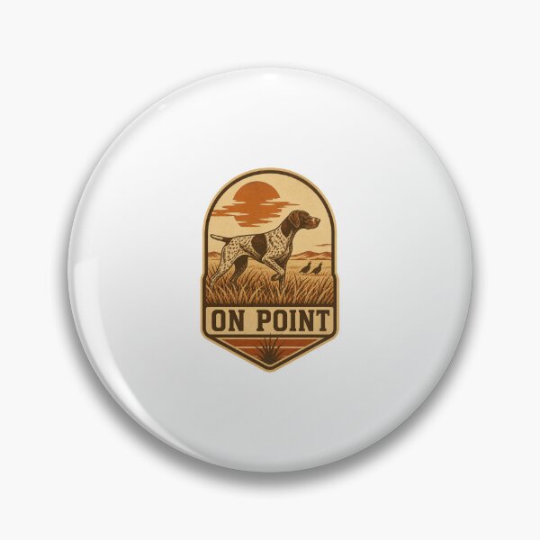 Item preview, Pointer Dog Vintage Bird Dog Art – Hunting and Sporting Dog Design designed and sold by AMICO77.