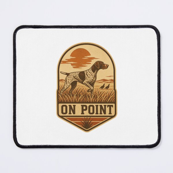 Item preview, Pointer Dog Vintage Bird Dog Art – Hunting and Sporting Dog Design designed and sold by AMICO77.