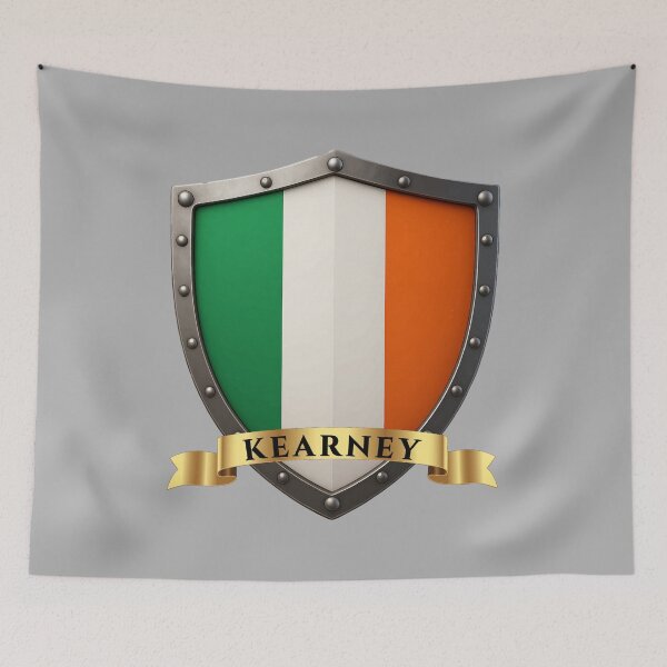 Item preview, Kearney Irish Heritage Crest Shield designed and sold by Highlandkings.