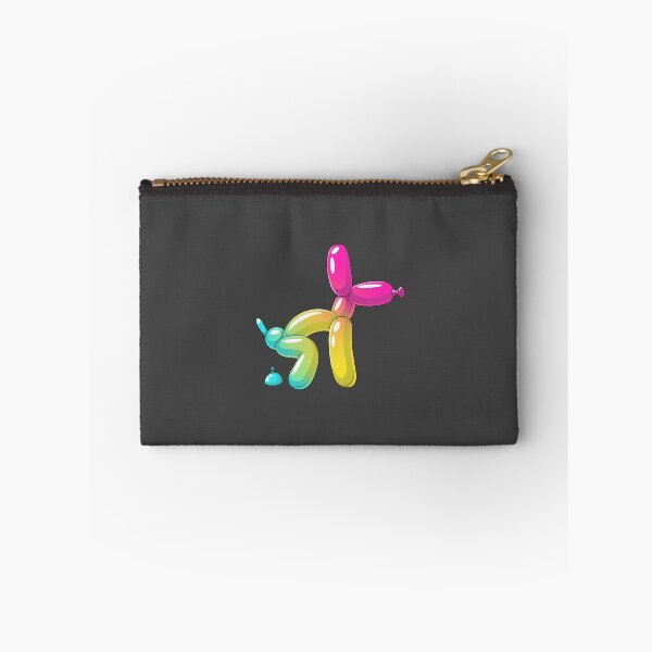 Item preview, Blue Balloon Dog Pooping – Funny Cartoon Balloon Animal designed and sold by DesgnsxGifts.