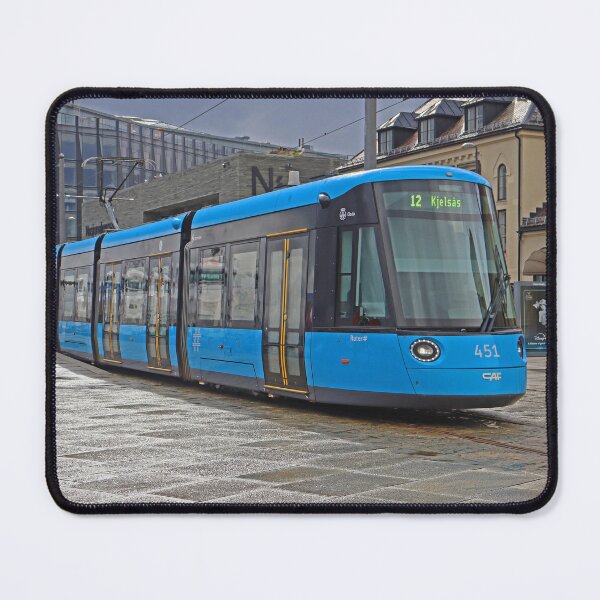 Item preview, Oslo Tram, Norway, May 2026 designed and sold by RedHillDigital.