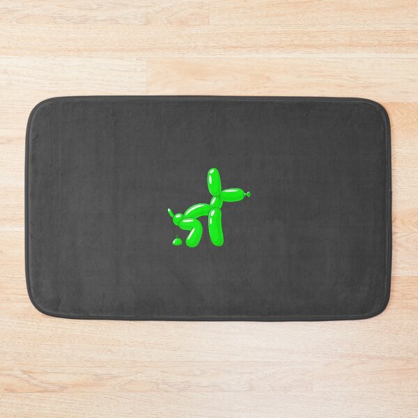 Item preview, Green Balloon Dog Pooping – Funny Cartoon Balloon Animal designed and sold by DesgnsxGifts.