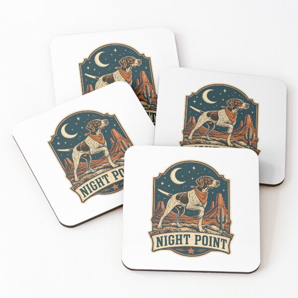 Item preview, Pointer Dog Vintage Bird Dog Art – Hunting and Sporting Dog Design designed and sold by AMICO77.