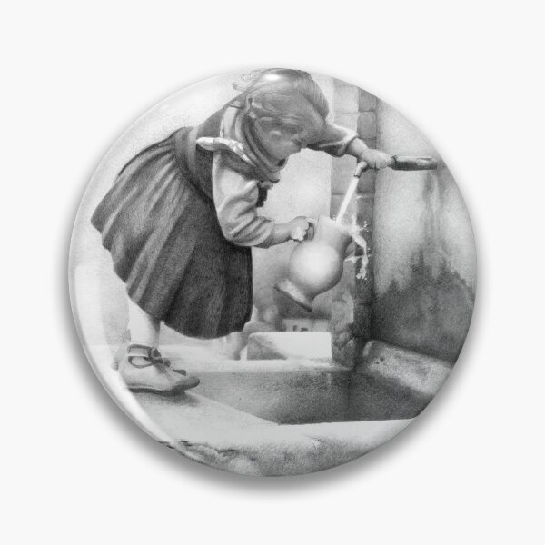 Item preview, Little Girl at Fountain designed and sold by David J. Vanderpool.