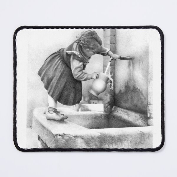 Item preview, Little Girl at Fountain designed and sold by David J. Vanderpool.