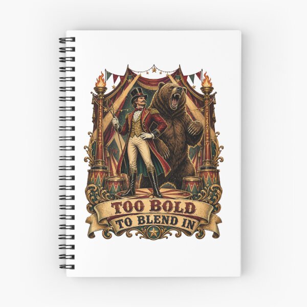 Item preview, Fearless Ringmaster & Roaring Bear Vintage Circus designed and sold by urbinet.