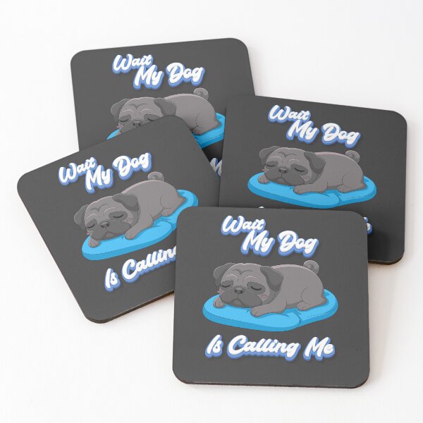 Item preview, Wait, My Dog Is Calling Me – Funny Dog Lover T-Shirt ?? designed and sold by BoldMarks.