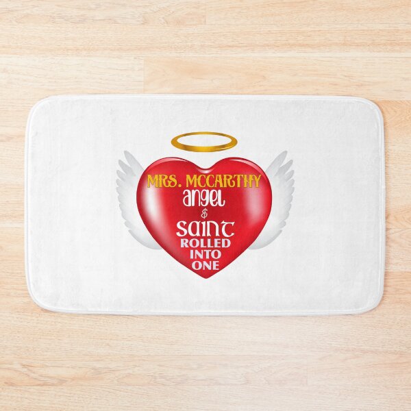 Item preview, Mrs. McCarthy…Angel & Saint… (on White) designed and sold by PawsitiveMum3.