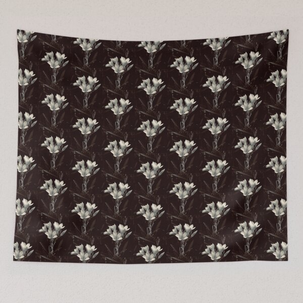 Item preview, Black and White Silhouette Floral Inspired Design designed and sold by meganlaub1.