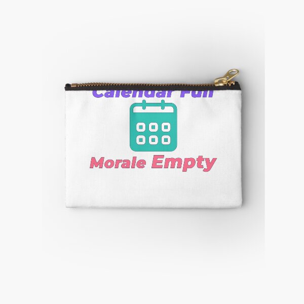 Item preview, Calendar Full Morale Empty Funny Corporate Shirt designed and sold by NeuroShirts.