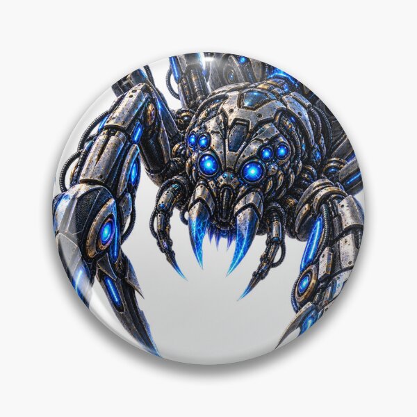Item preview, Steel Spider V5+ — Cybernetic Mechanical Spider | Futuristic Industrial Metal Beast designed and sold by SteelCoat Studio.