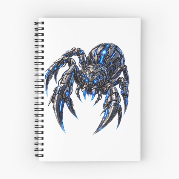 Item preview, Steel Spider V5+ — Cybernetic Mechanical Spider | Futuristic Industrial Metal Beast designed and sold by SteelCoat Studio.