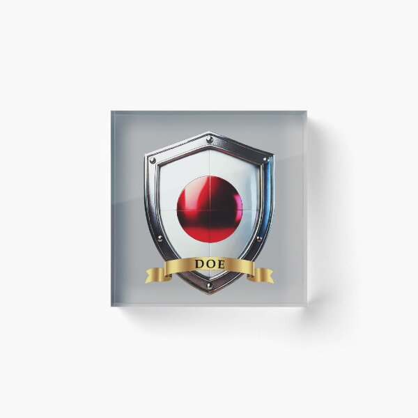 Item preview, Doe Japanese Heritage Crest Shield designed and sold by Highlandkings.