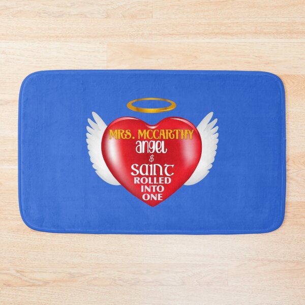 Item preview, Mrs. McCarthy…Angel & Saint… (on Blue) designed and sold by PawsitiveMum3.