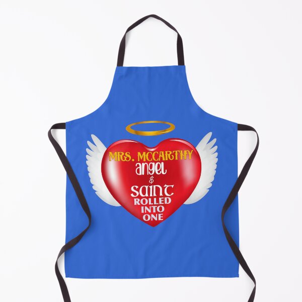 Item preview, Mrs. McCarthy…Angel & Saint… (on Blue) designed and sold by PawsitiveMum3.