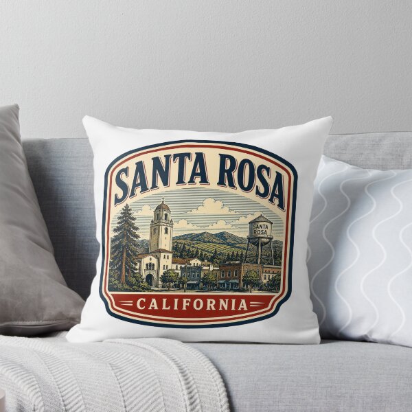 Item preview, Santa Rosa - California designed and sold by GoodOldVintage.