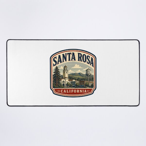 Item preview, Santa Rosa - California designed and sold by GoodOldVintage.