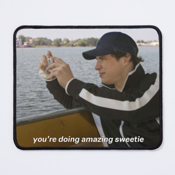 Item preview, Sidney Crosby | You're doing amazing sweetie | hockey meme designed and sold by Ferne Reacts.