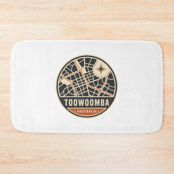 Item preview, Toowoomba Australia Vintage Travel Art – Queensland Garden City designed and sold by AMICO77.