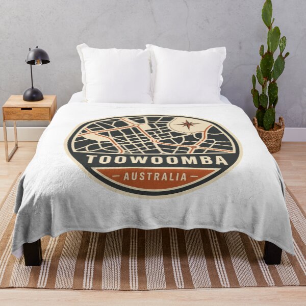 Item preview, Toowoomba Australia Vintage Travel Art – Queensland Garden City designed and sold by AMICO77.