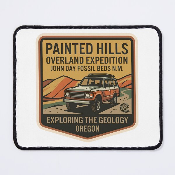 Item preview, Painted Hills Overland Expedition John Day Fossil Beds Oregon 4x4 designed and sold by LittleArij.