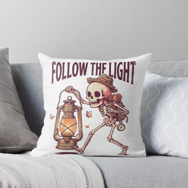 Item preview, Skeleton Carrying Lantern and Backpack Walking with Moths designed and sold by MisteryDesigner.