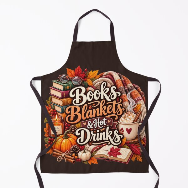 Item preview, Books Blankets & Hot Drinks – Cozy Autumn Book Lover Design designed and sold by astersgraphics.