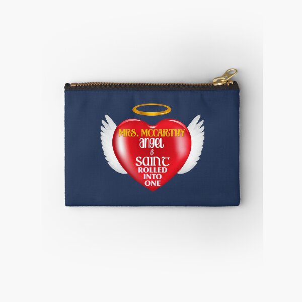 Item preview, Mrs. McCarthy…Angel & Saint… (on Navy) designed and sold by PawsitiveMum3.